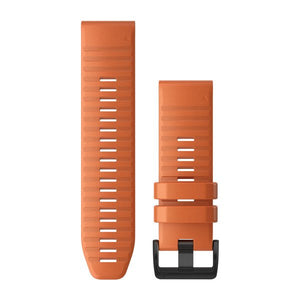 QuickFit® 26 Klockarmband Ember Orange Silikon – Garmin