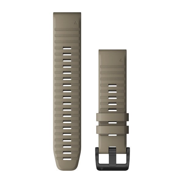QuickFit® 22 klockarmband, Dark Sandstone silikon – Garmin