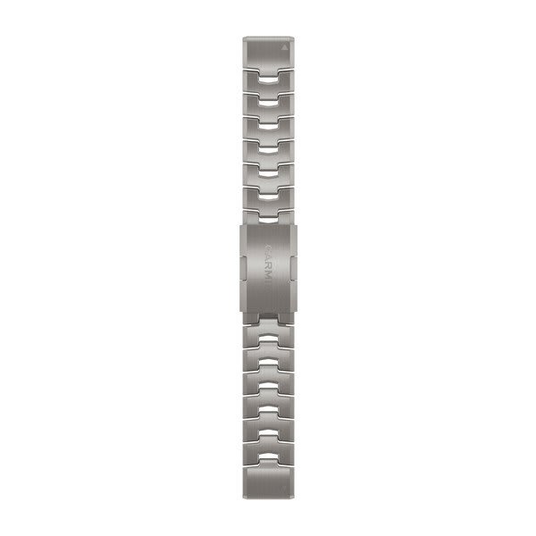 QuickFit® 22 klockarmband, Ventilerad titanlänk – Garmin