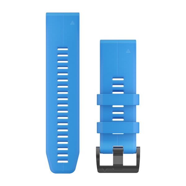 QuickFit® 26 Klockarmband Cyan Blue Silikon – Garmin