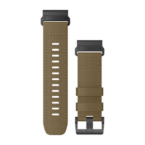 QuickFit® 26 Klockarmband Tactical Coyote Tan Nylon – Garmin