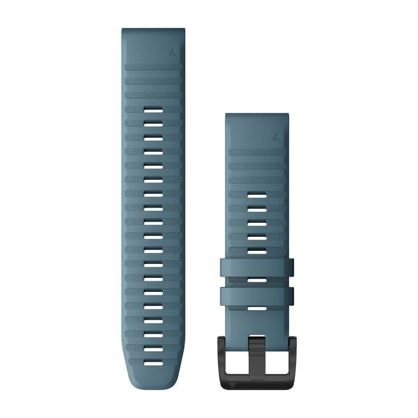 QuickFit® 22 Klockarmband Lakeside Blue Silikon – Garmin