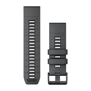QuickFit® 26 Remmar Slate Grey/Sort Silikon – Garmin