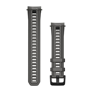 22 mm Remmar (Instinct® E – 45 mm), Charcoal Silicone – Garmin