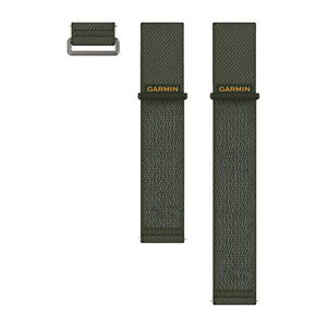 Snabbfäste Remmar (24 mm), Moss ComfortFit Nylon – Garmin
