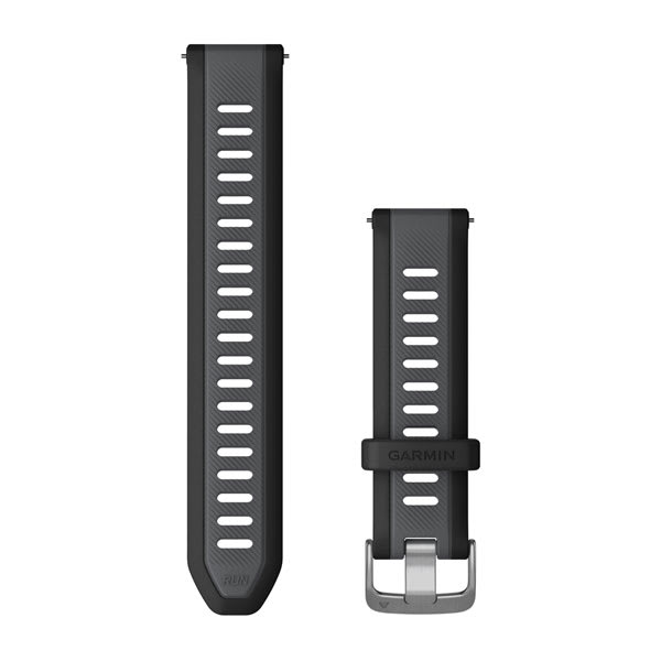 Snabbfäste Remmar (20 mm), Svart/Slate Grey – Garmin