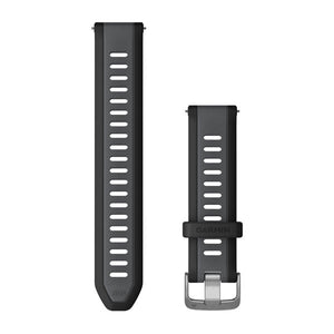 Snabbfäste Remmar (20 mm), Svart/Slate Grey – Garmin