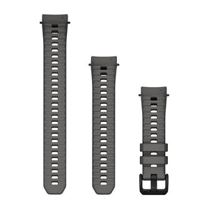20 mm Remmar (Instinct® E – 40 mm), Charcoal Silikon – Garmin