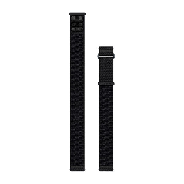 Quick Release-remmar (20 mm) Slate Grey/Svart ComfortFit-tyg – Garmin