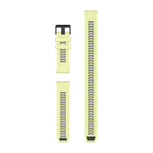 QuickFit® 26 Band Citron Silikon (Dykarset med 3 delar) – Garmin