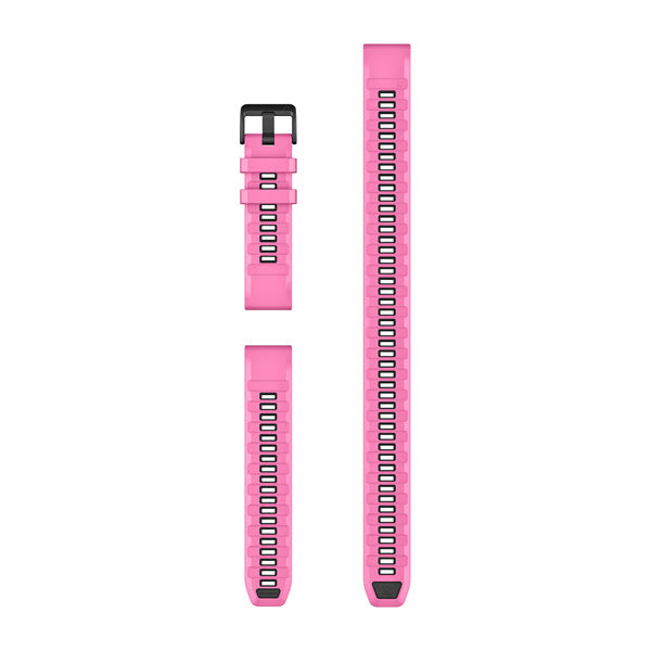 QuickFit® 22 remme, Pink Aurora silikone (Dykkersæt med 3 dele) 1