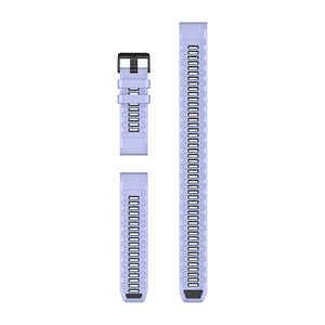 QuickFit® 26 Armband, Blueberry Silikon (Dykarset med 3 Delar) – Garmin