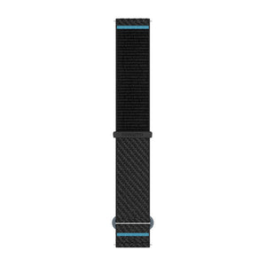 Snabbfäste Remmar (20 mm), Svart/Azure ComfortFit Tyg – Garmin