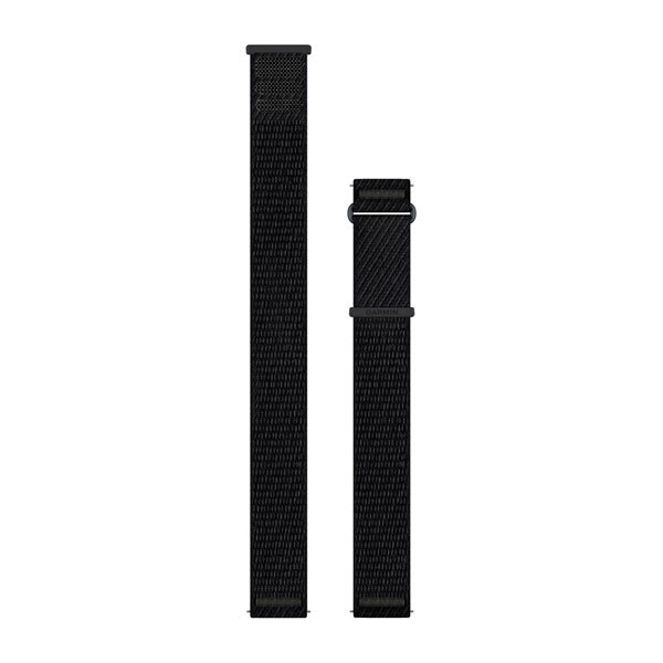 Snabbfäste remmar (22 mm), Slate Grey/Svart ComfortFit tyg – Garmin