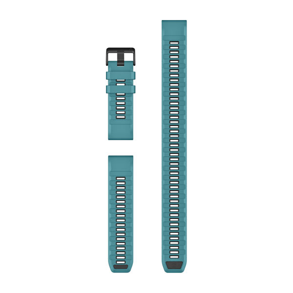 QuickFit® 26-Remmar Turkos Silikon (Dykarset Med 3 Delar) – Garmin