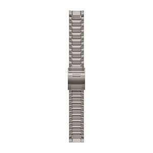QuickFit® 22 Klockarmband, Härdad Länkad Titanlänk – Garmin