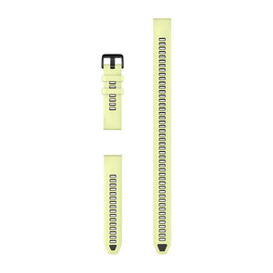 QuickFit® 20 Armband Citron Silikon (Dykarset med 3 Delar) – Garmin