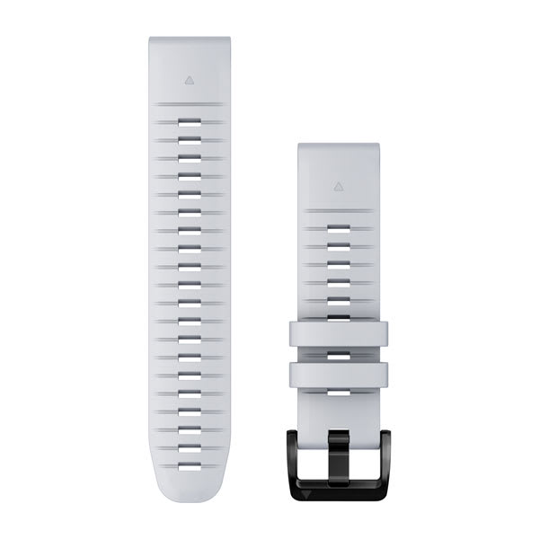 Quickfit 22 mm Klockarmband Whitestone Silikon – Garmin