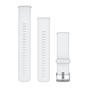 Snabbfästen (22 mm), Whitestone, Silverfärgad Hårdvara – Garmin