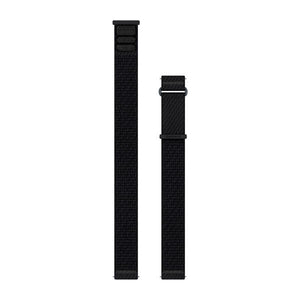Quick Release armband (20 mm), Slate Grey/Black ComfortFit-tyg - Bytesvara