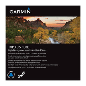 MicroSD™/SD™ kort: TOPO U.S. 100K 1