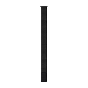 UltraFit nylonremme (20 mm), Sort 1