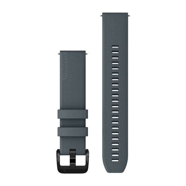 Quick release-remme, Pebble Grey, Slate hardware 2