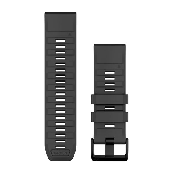 QuickFit® 26 Armband, Graphite Silikon – Garmin