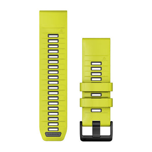 QuickFit® 26 Armband Amp Yellow/Graphite Silikon – Garmin