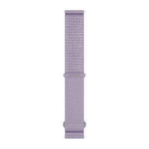 Snabbutlösande remmar (20 mm), Lilac ComfortFit-tyg – Garmin