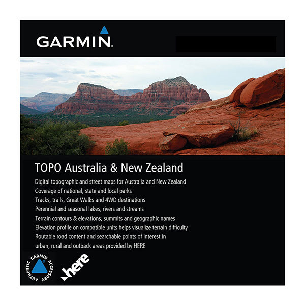 TOPO Australien och Nya Zeeland MicroSD™/SD™-kort – Garmin