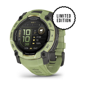 Instinct® 3 – 50 mm, AMOLED, Fern Green med Fern Green-rem – Garmin