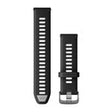 Quick Release remme (22 mm), Sort/Powder Grey, Slate hardware 2