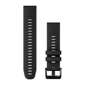 Quickfit 22 mm Klockarmband Svart Silikon – Garmin