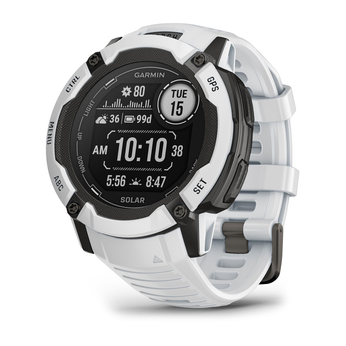 Instinct® 2X Solar, Whitestone – Garmin