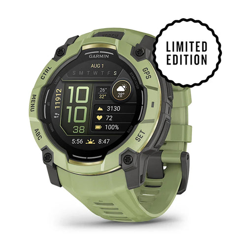 Instinct® 3 – 50 mm, AMOLED, Fern Green med Fern Green rem 1