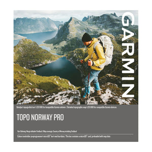 microSD™/SD™-kort: TOPO Norway PRO – Garmin