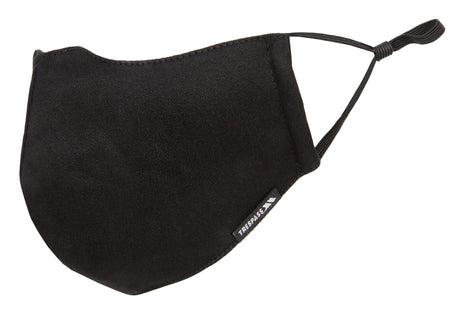 Cloth Face Mask + 3 Filters - Black - Trespass