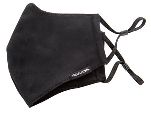 Cloth Face Mask + 3 Filters - Black - Trespass