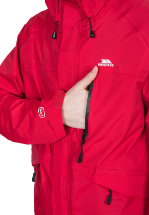 Corvo Jacket - Red - Trespass