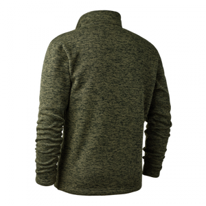 Sarek stickad jacka oliv - Deerhunter