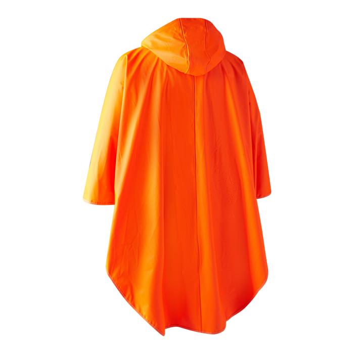 Hurricane Regnponcho Orange - Deerhunter - Jagtbutikken