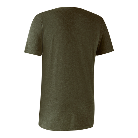 Bas 2-pack T-shirt Adventure Green Melange - Deerhunter