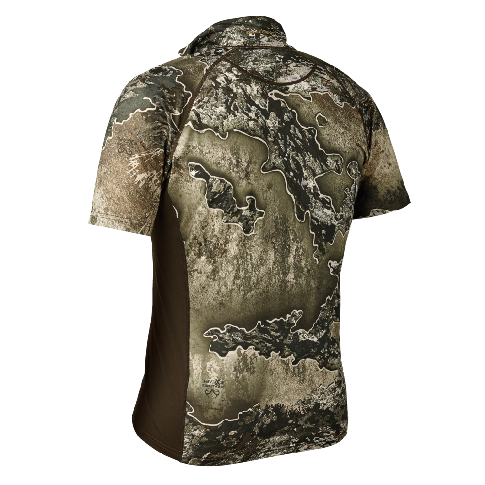 Excape Isolerad T-shirt med dragkedja i halsen - Deerhunter