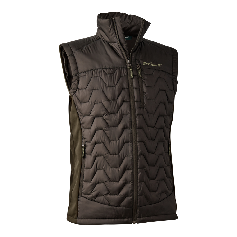 Stl. Large - Excape Quilted Vest - Grön - Deerhunter - Bytesvara