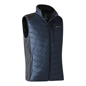 Moor Vatteret Vest med strik Blue - Deerhunter - Jagtbutikken