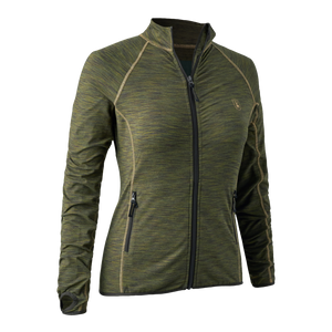 Stl. 48 - Lady Insulated Fleece - Green - Deerhunter - Bytesvara
