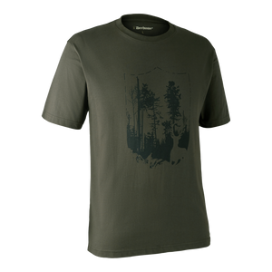 T-shirt med sköld - Deerhunter