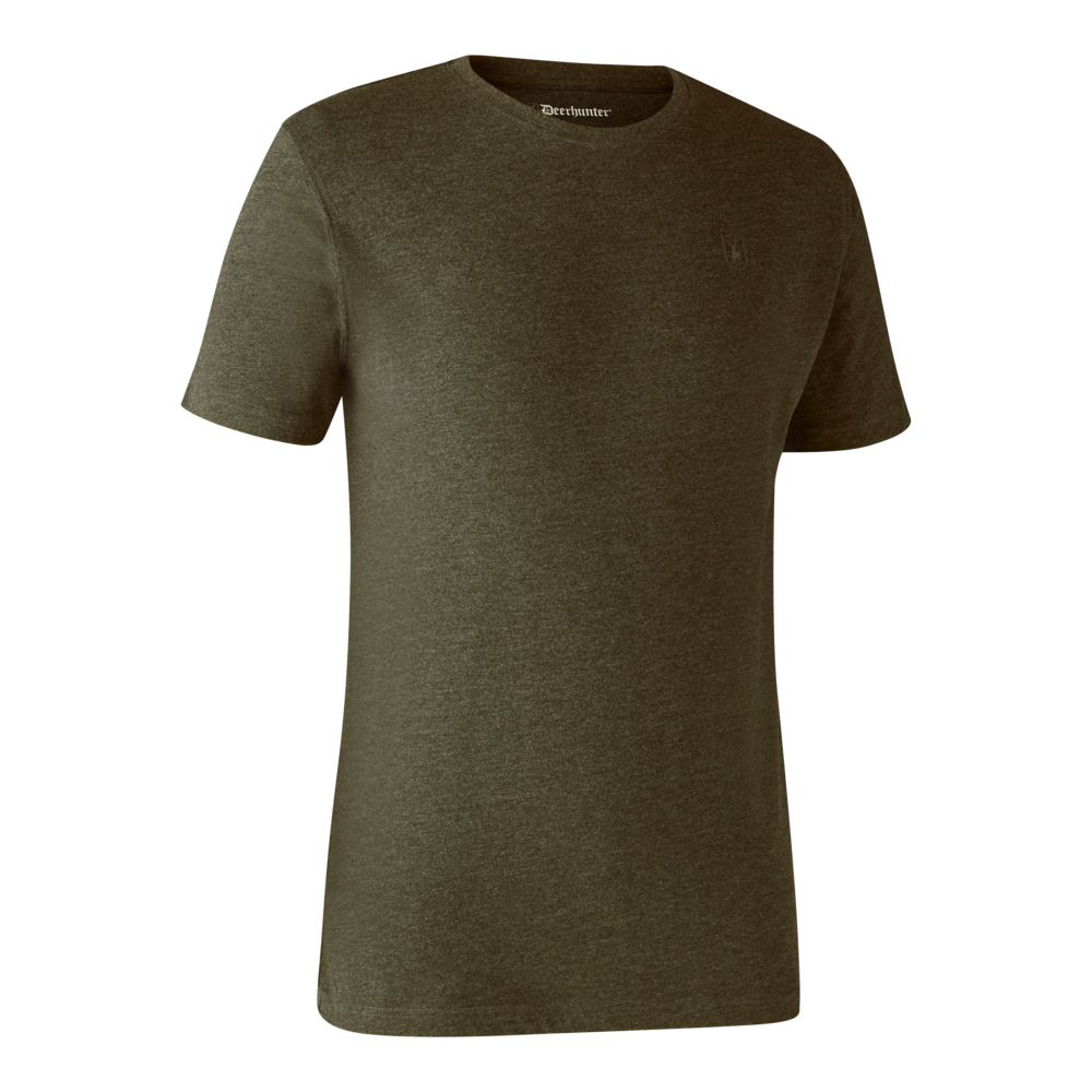 Bas 2-pack T-shirt Adventure Green Melange - Deerhunter