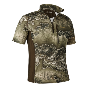 Excape Isolerad T-shirt med dragkedja i halsen - Deerhunter